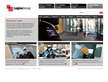Tablet Screenshot of legion-group.co.uk